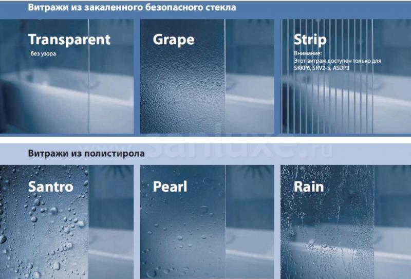 стеклянная шторка для ванной